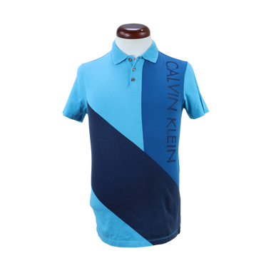 Camiseta Polo Azul