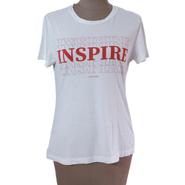 Camiseta Blanca Estampado Rojo Chevignon