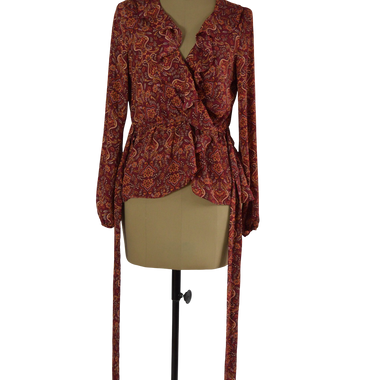 Blusa Vinotinto Arebascos Narnaja