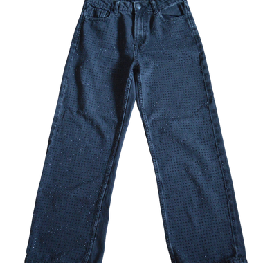 Jean Negro Pedrería Talla 34