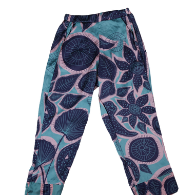 Pantalón Estampado Maha Verde Morado
