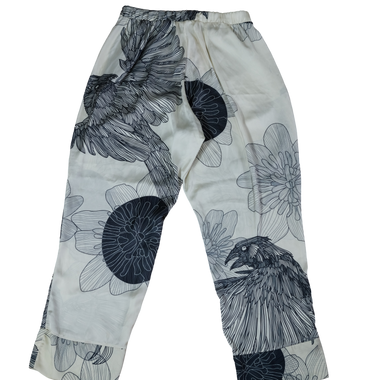 Pantalón Verde Menta Estampado Flores