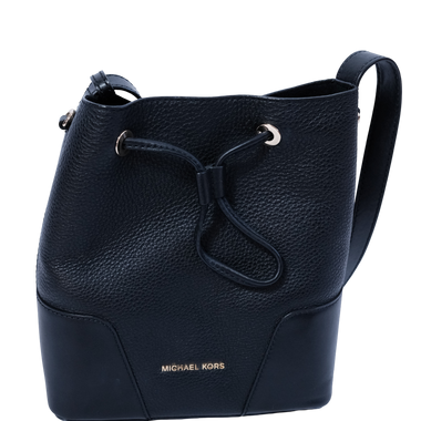 Bolso Cuero Mediano Michael Kors Negro