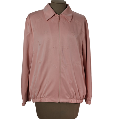 Chaqueta Palo Rosa Bordada