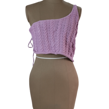 Blusa Tejida Lila