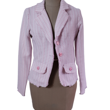 Blazer Rosado Blanco