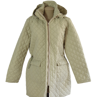 CHAQUETA ACOLCHADA AMATISTA CAMEL TALLA L
