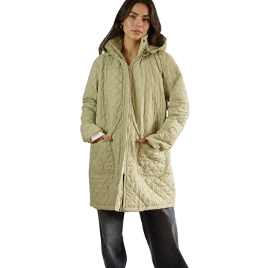 Chaqueta Acolchada Amatista Camel