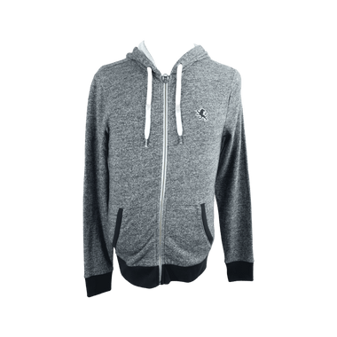 Hoodie Gris Jaspeado