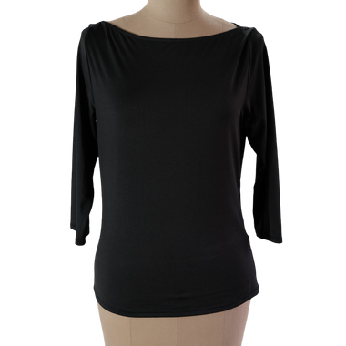 Camiseta Negra Licrada OSTU Talla L