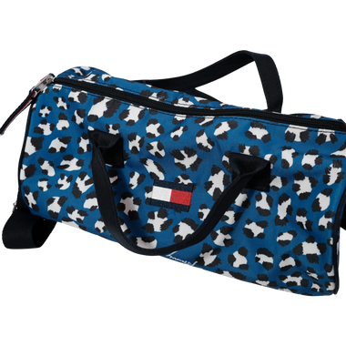 Bolso Tommy Hilfiger Animal Print Azúl Negro