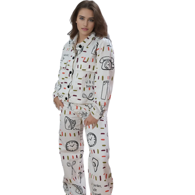 Chaqueta Casita Blanco