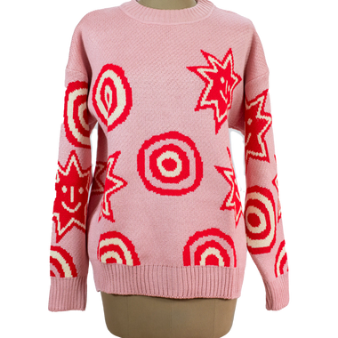 Sweater Star Rosado