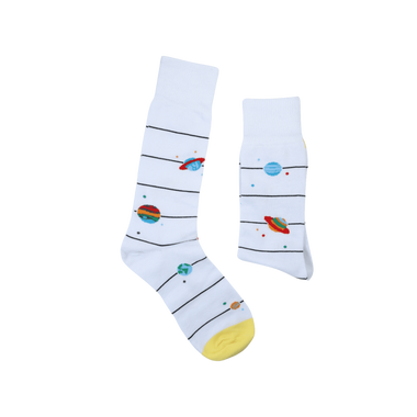 Medias Planetas Blanco