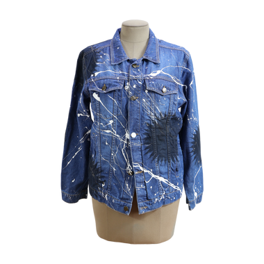 Chaqueta Pinceladas Blanco Negro Sol