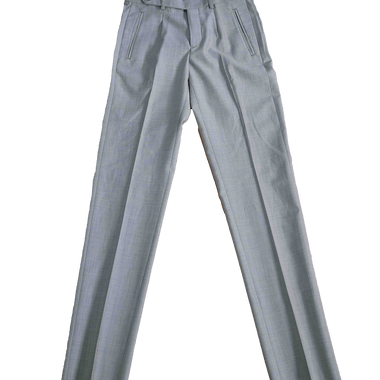 Pantalón Gris Claro Rayas