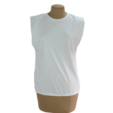 Camiseta Azúl Claro Pintada a Mano