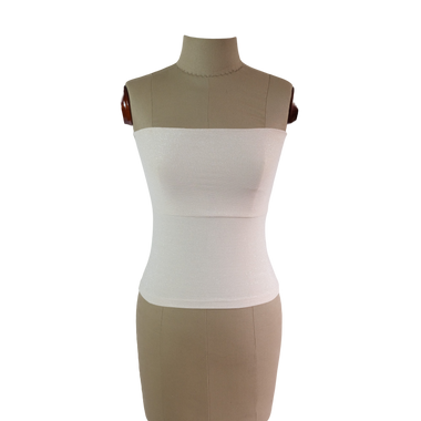 Top Straple Brillante Beige