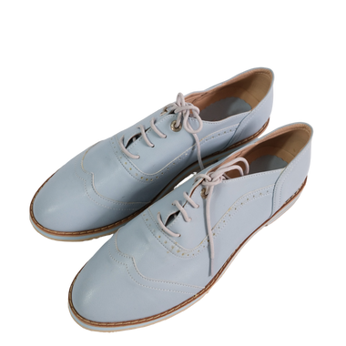Mocasines Azúl Claro