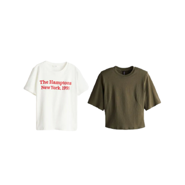 Paca Camisetas Largas Oversize Premium