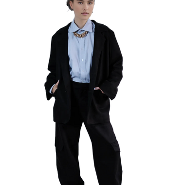 Blazer Aarde Negro