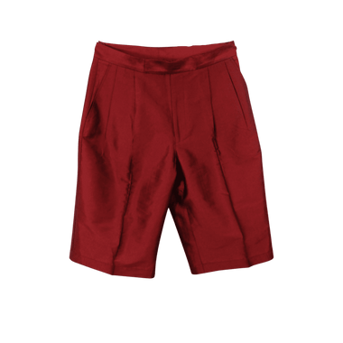 Bermuda Tafetán Rojo