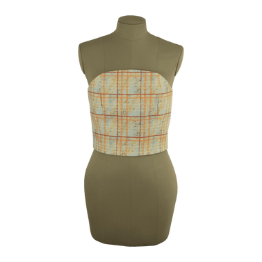 Corset Estampado Cuadros