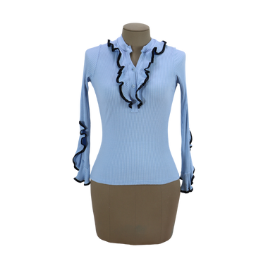 Blusa Azul Clara Talla S