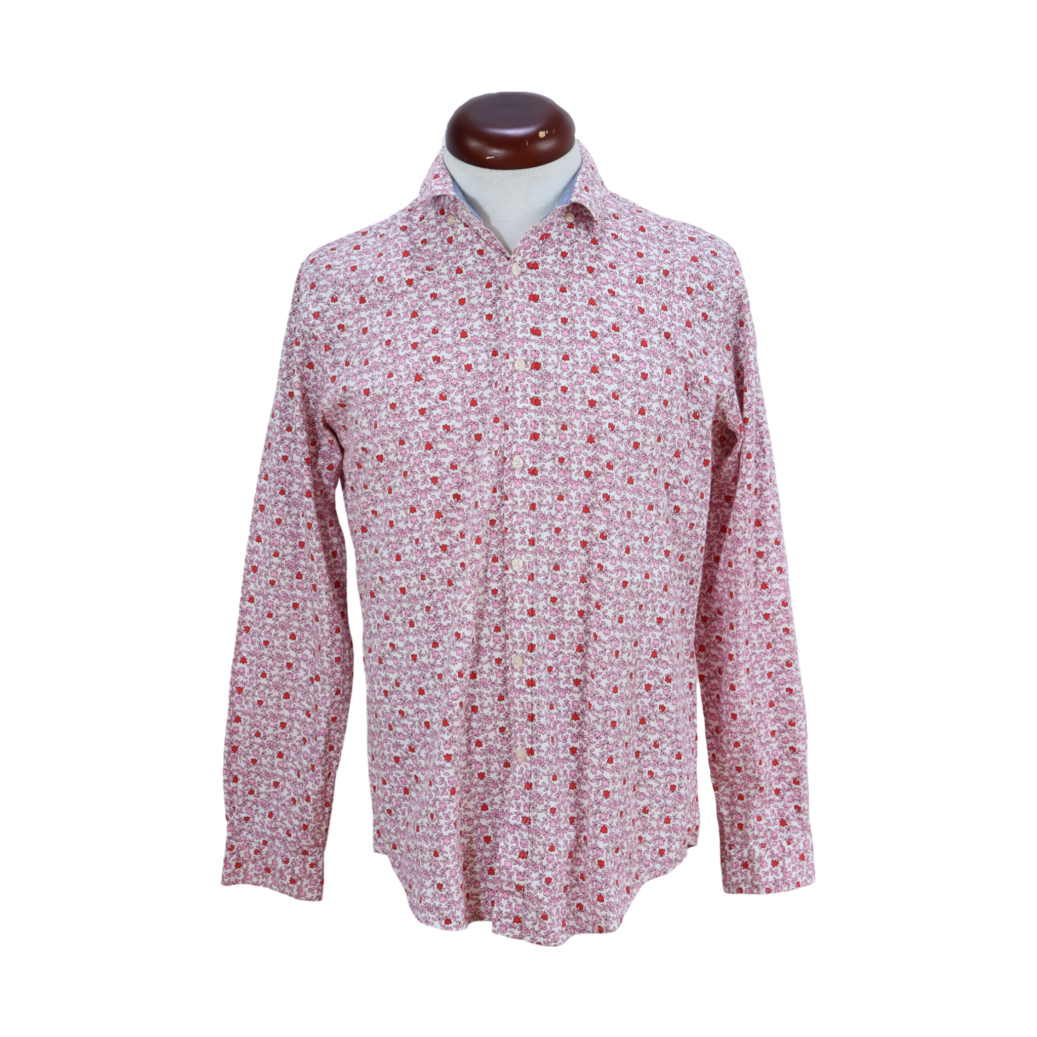 Camisa Rosada Flores Talla L