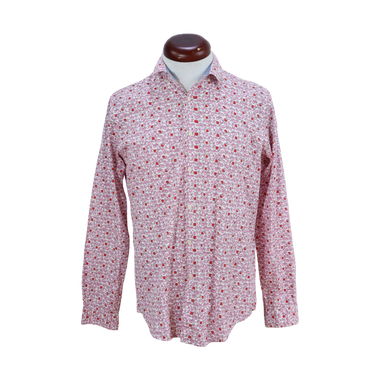 Camisa Rosada Flores Talla L