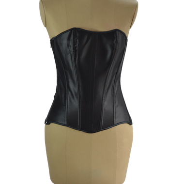 Corset Negro Satin