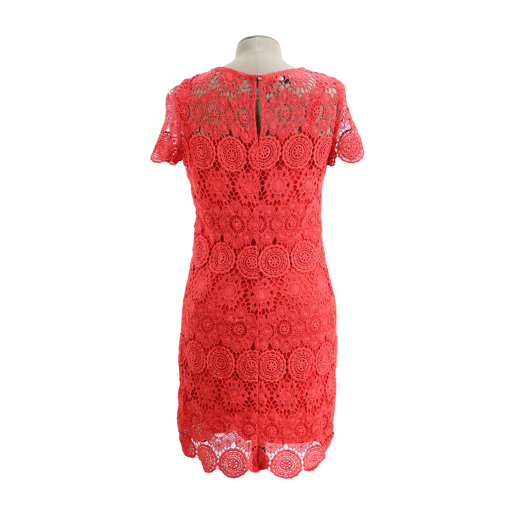 Vestido Tejido Rojo Talla 4