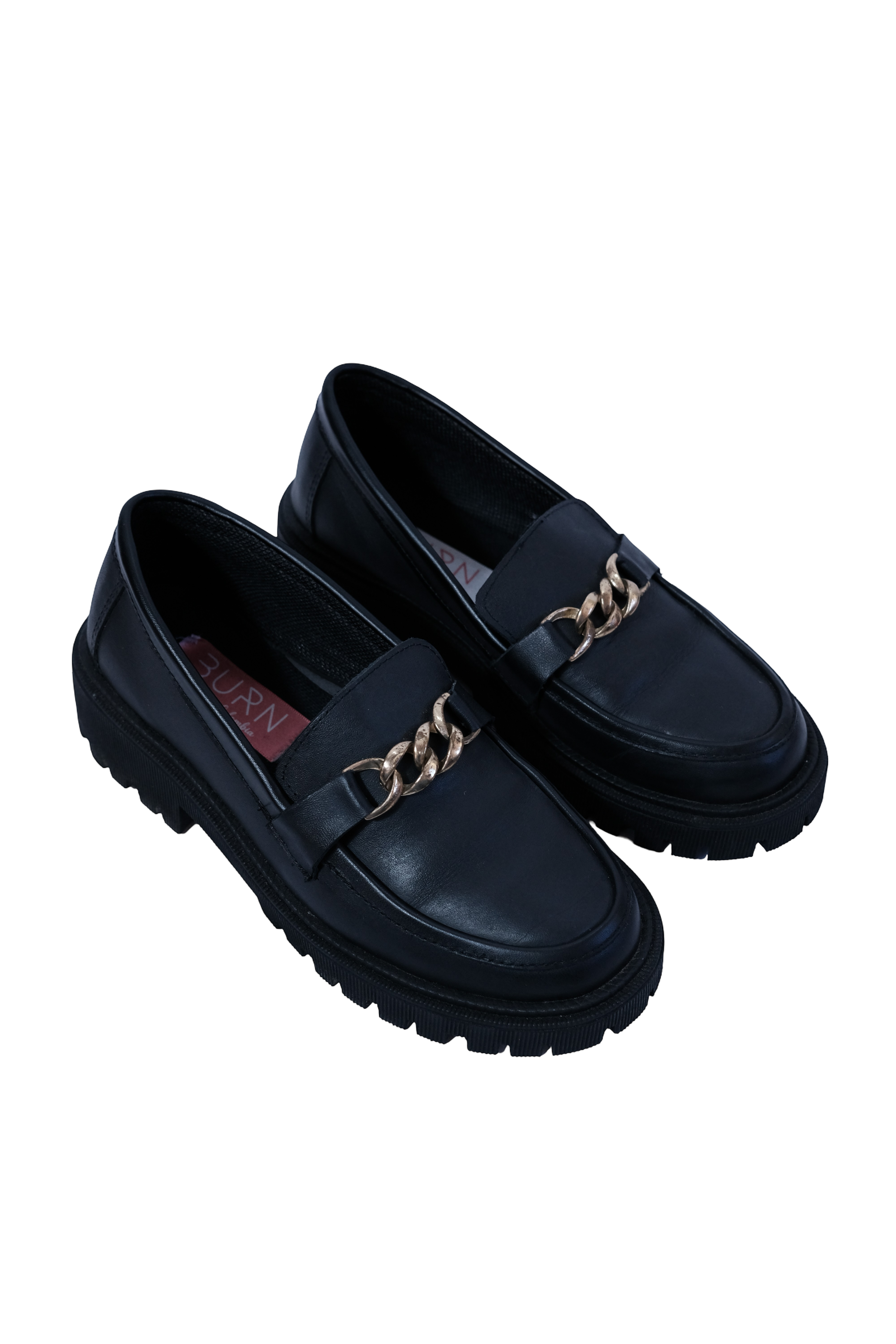 Mocasines Negro Cadena
