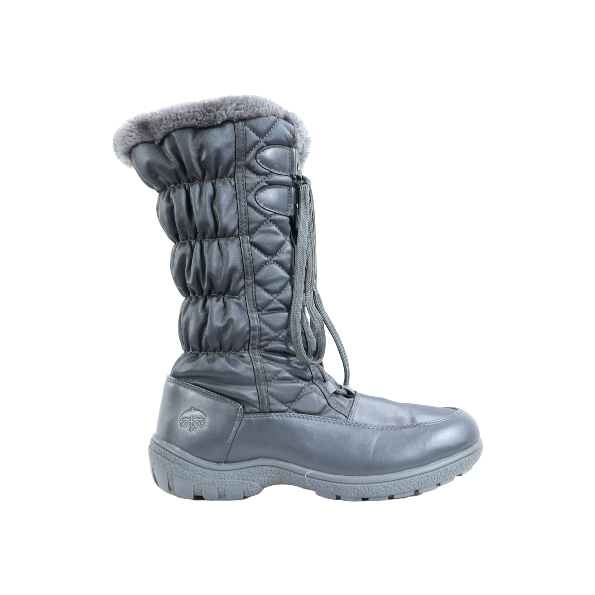 Botas Invierno Gris Talla 9