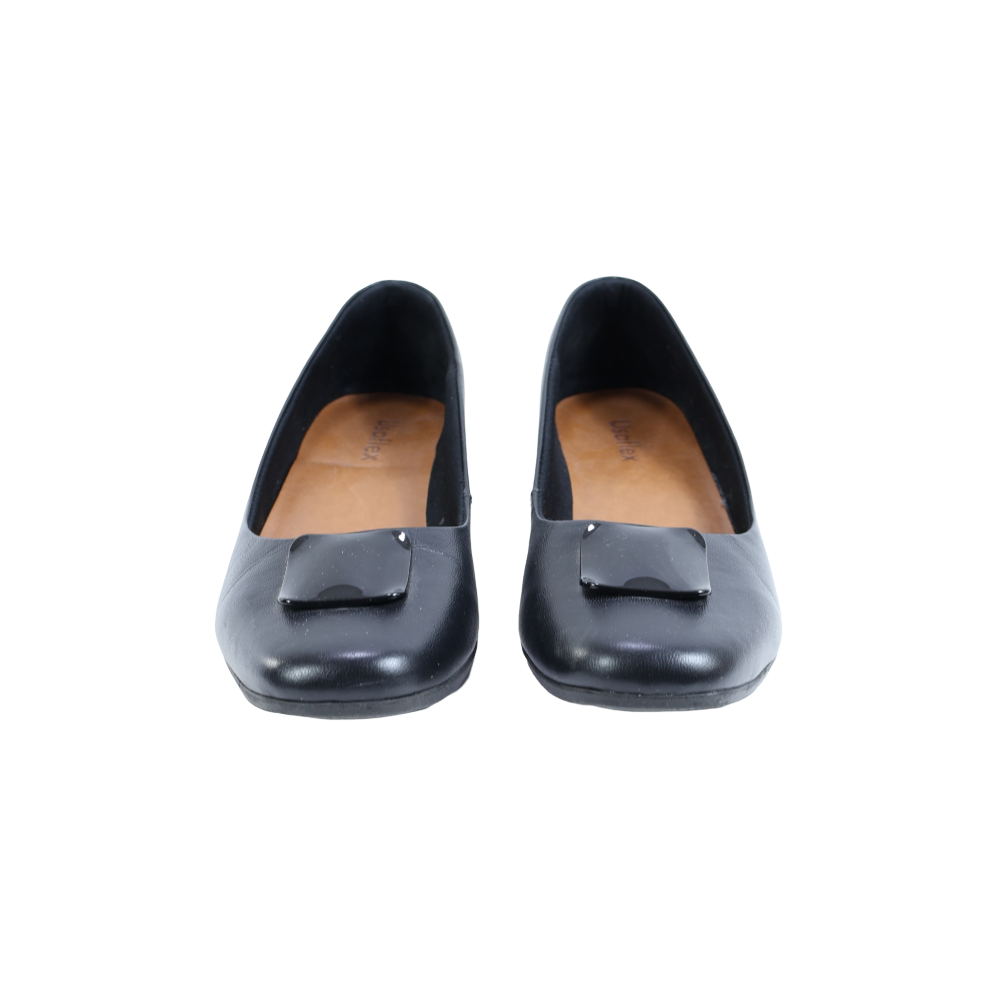 Tacones Bajos Negro Talla 10