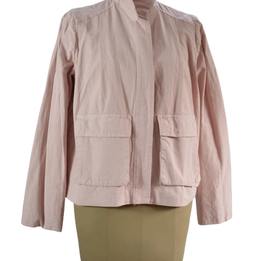 Chaqueta Rosado Claro Algodón