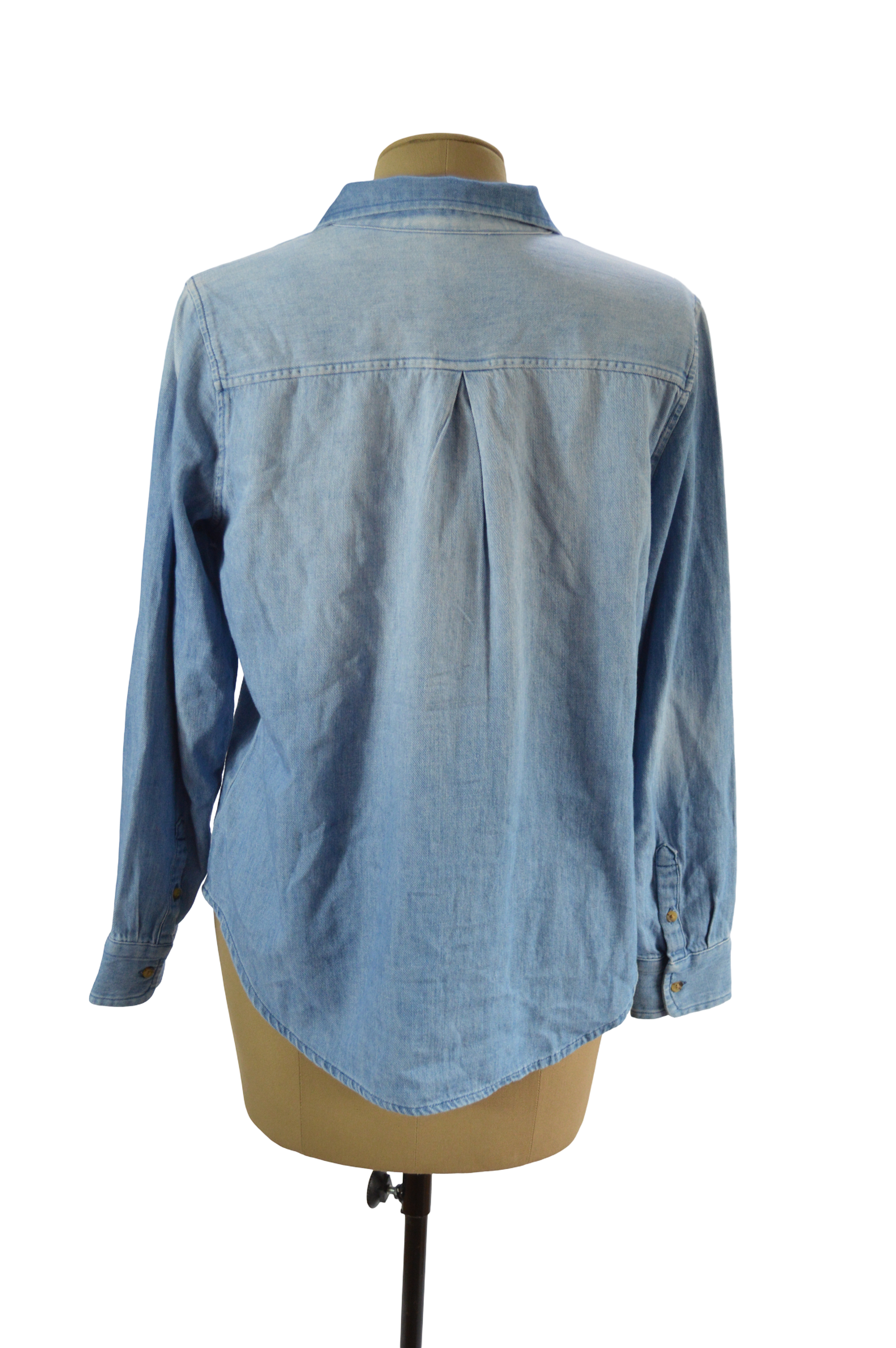 Camisa Denim Azúl Claro