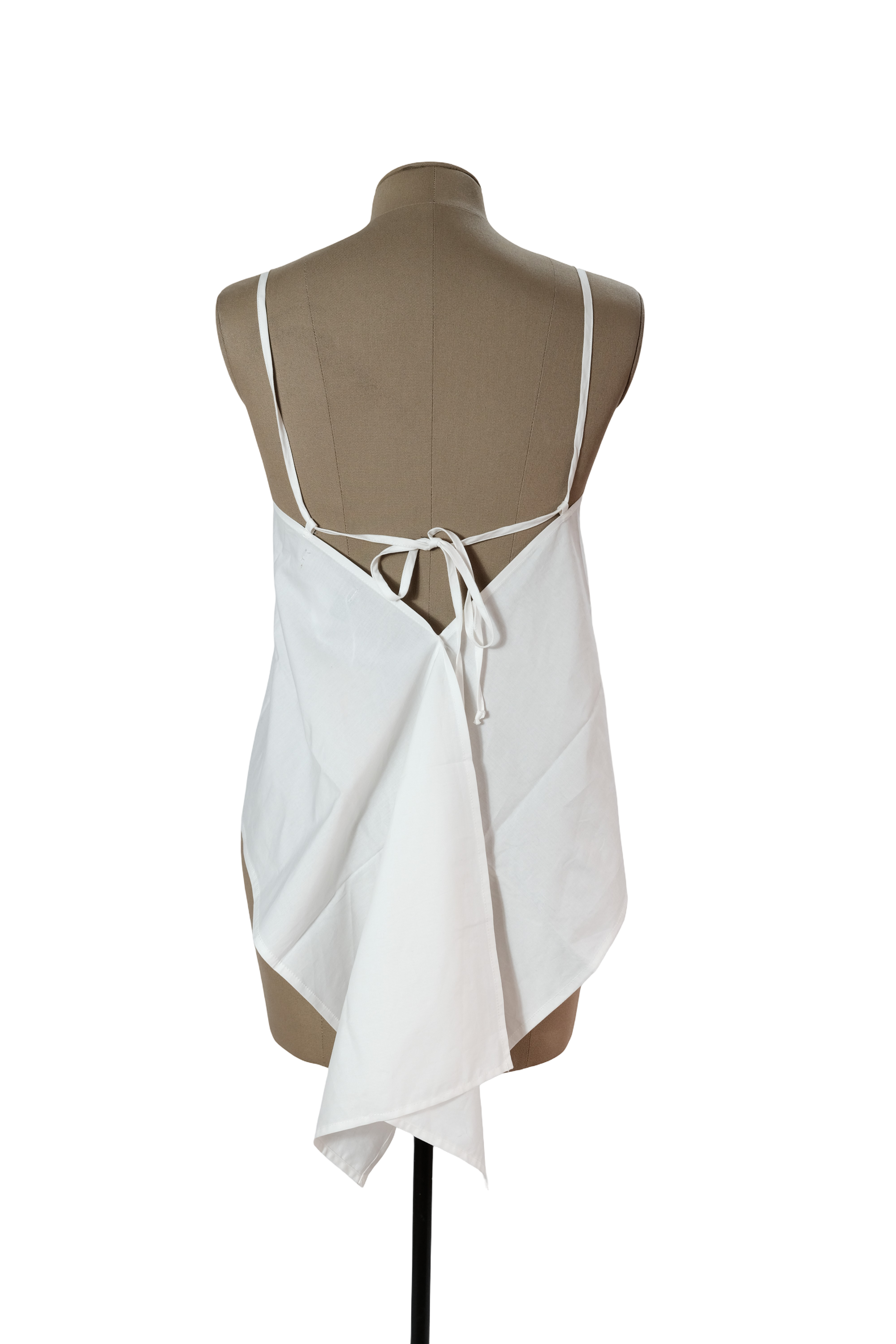 Blusa Blanca Asimetrica Tennis