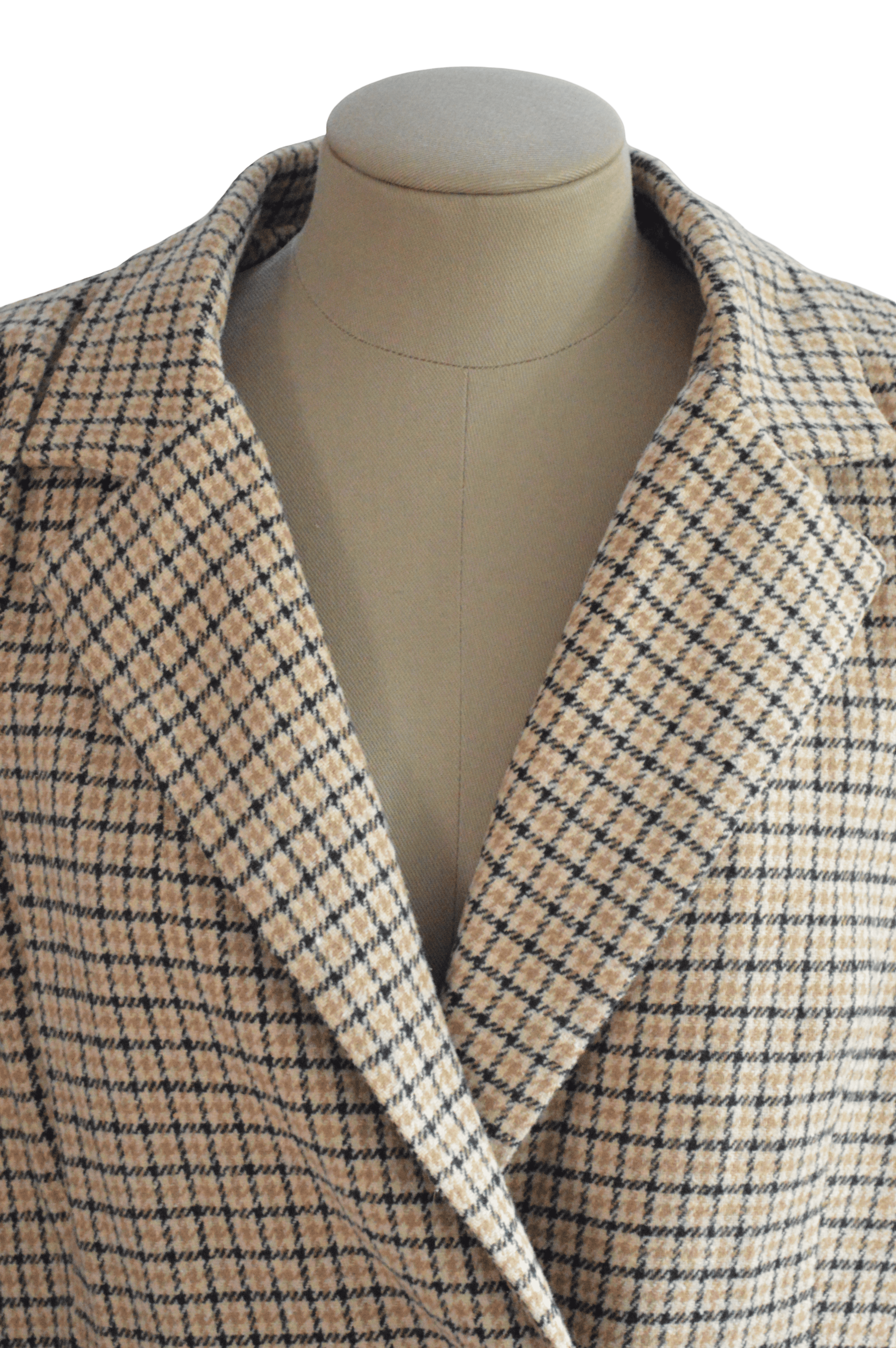 Blazer Camel Estilo Gallineto Talla M