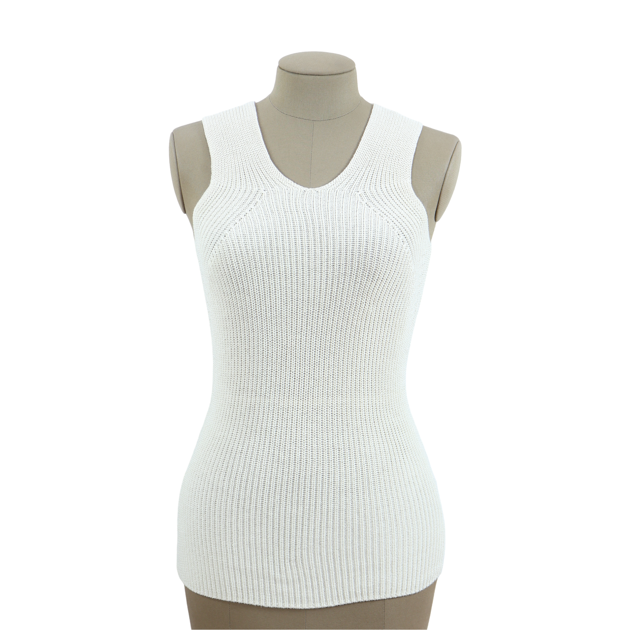 Blusa Tejida Beige Talla XS