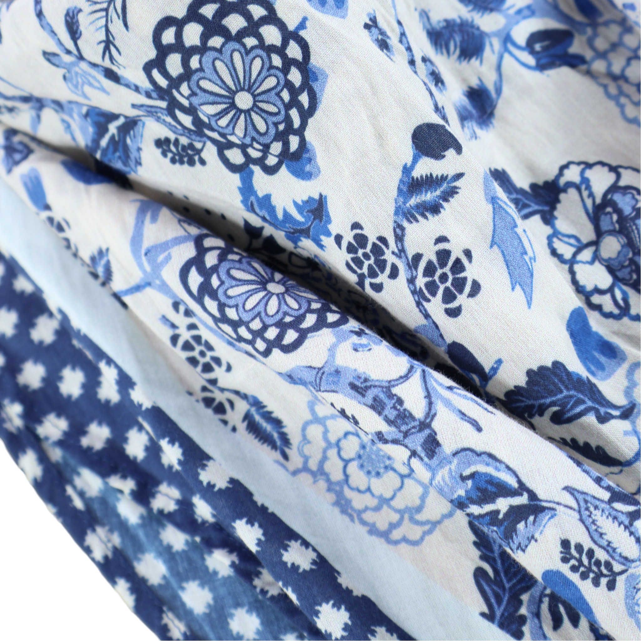 Pañoleta Azul Beige