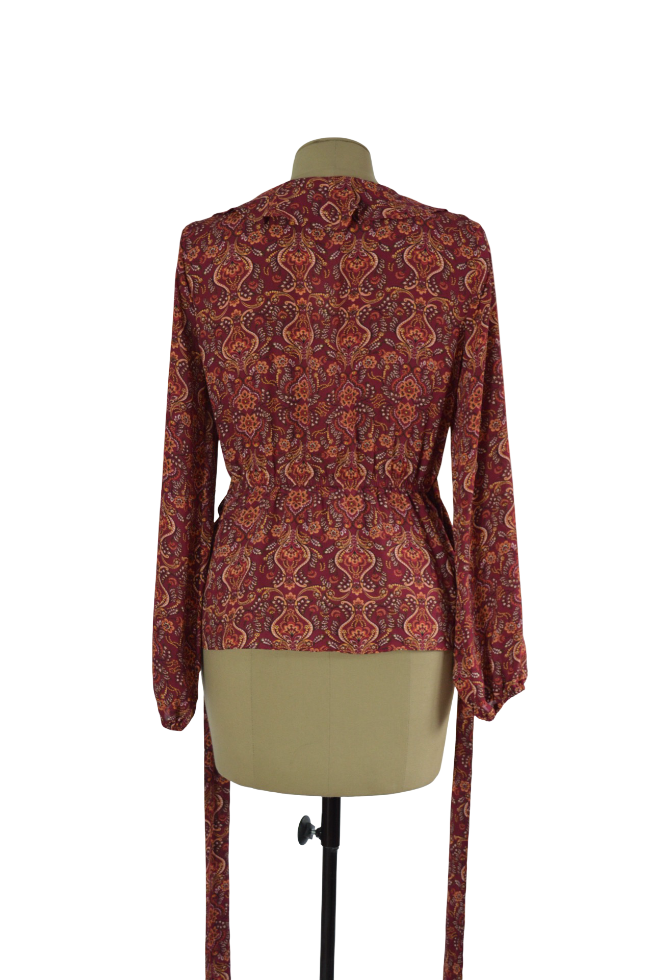 Blusa Vinotinto Arebascos Narnaja