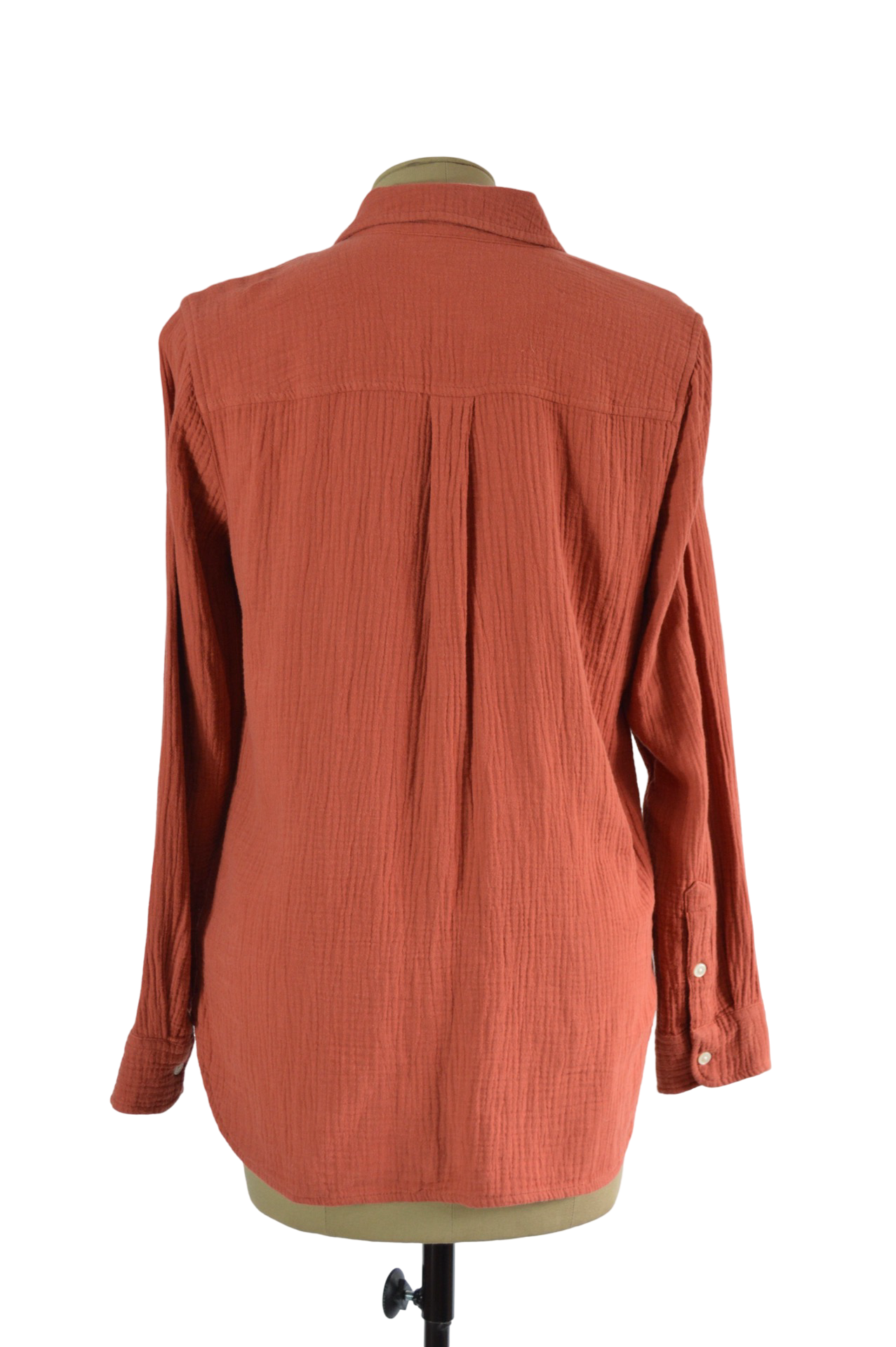 Camisa Terracota Algodón