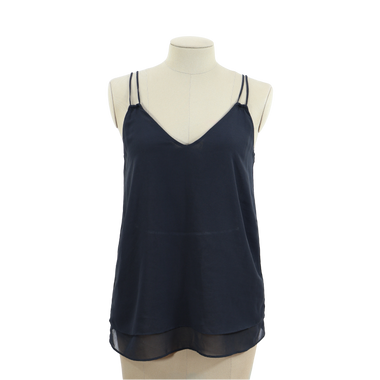 Blusa Tiras Negra Talla S