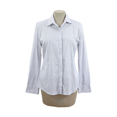 Camisa Blanca Circulos Talla M