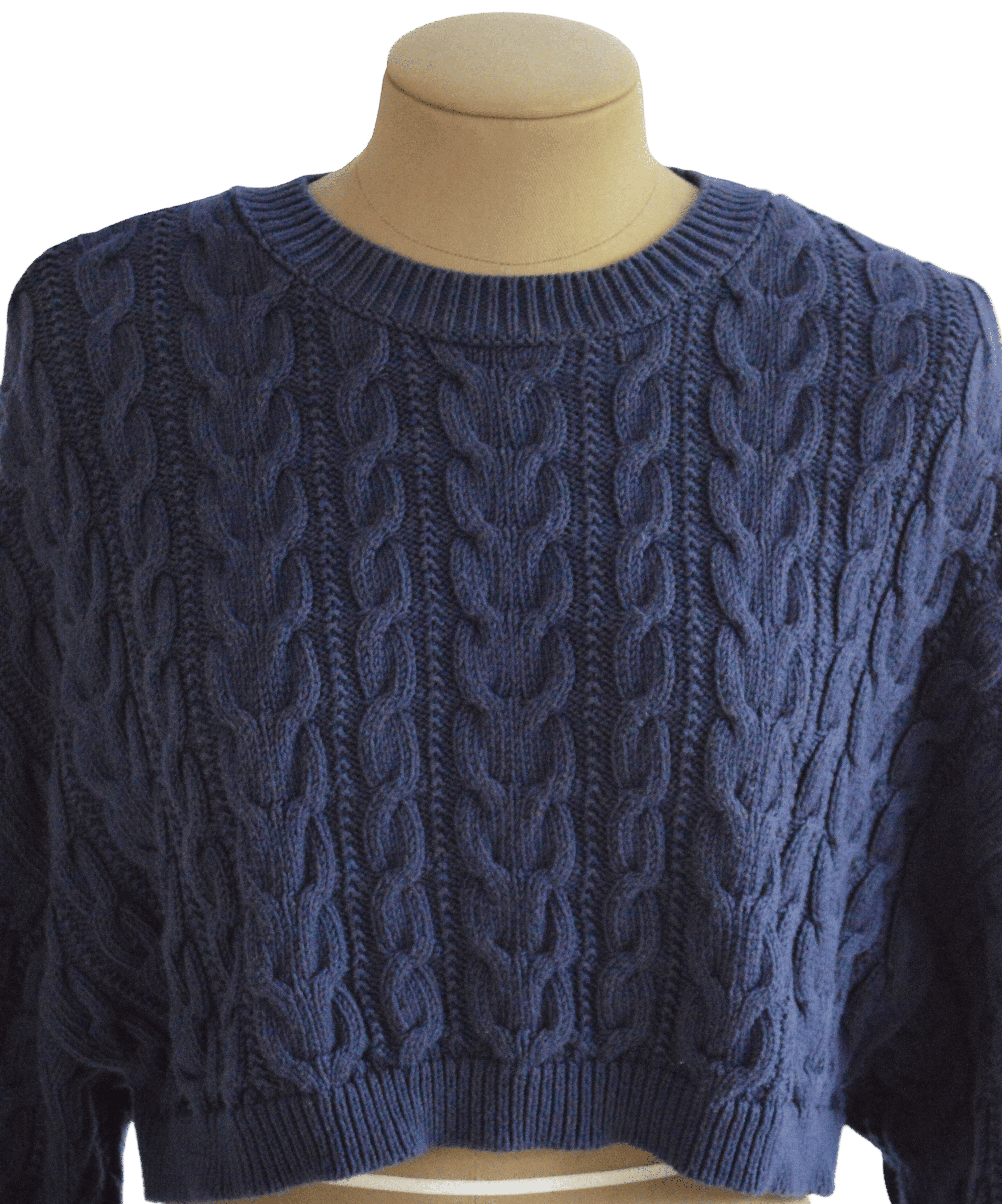 Saco Azul Corto Talla S