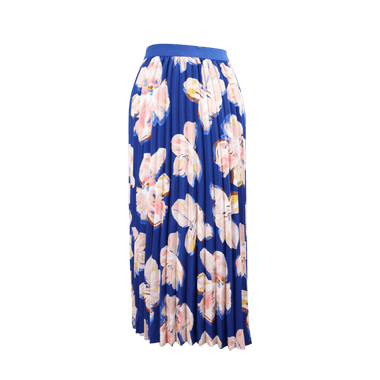 Falda Flores Azul