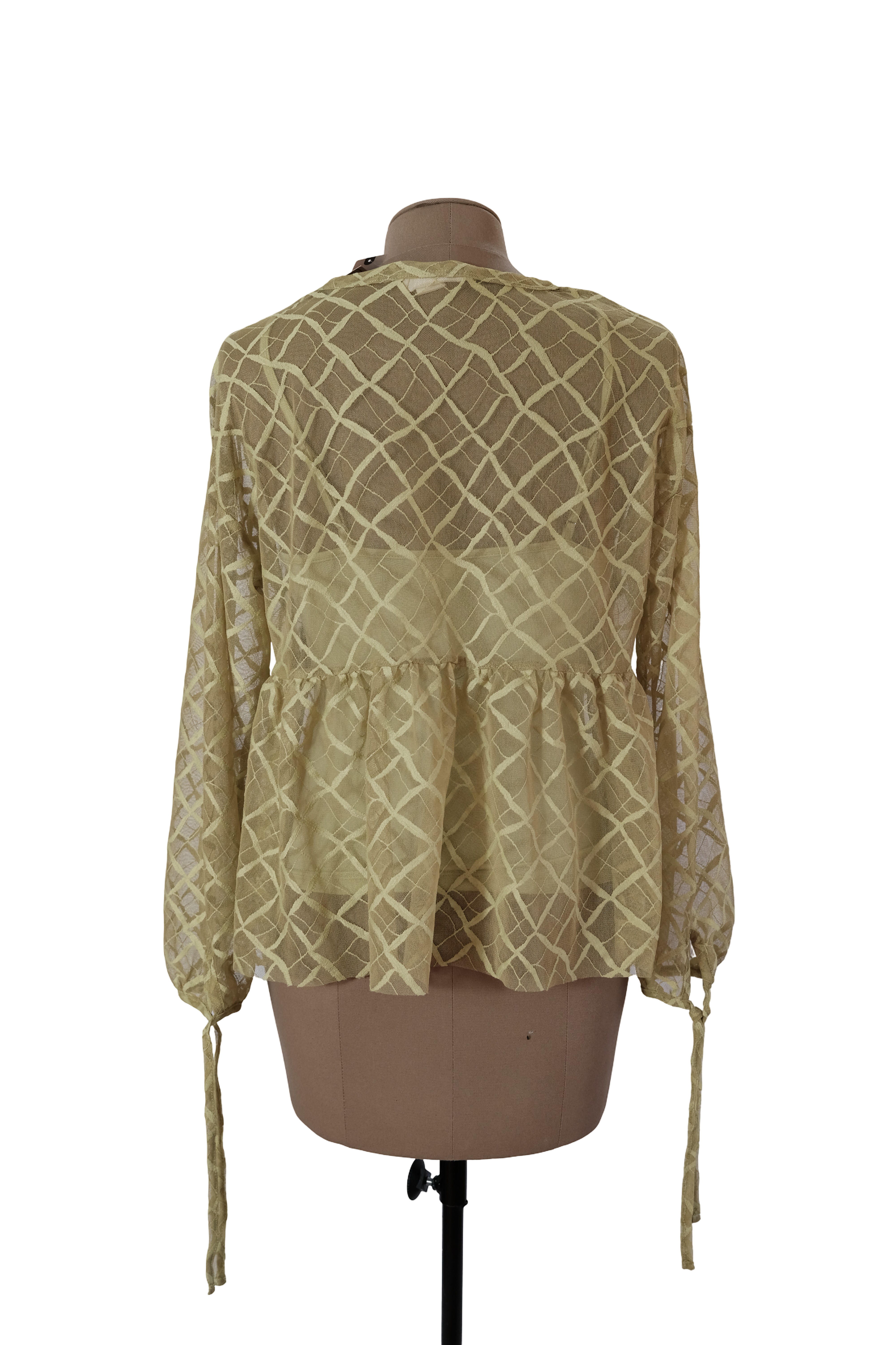 Blusa Verde Malla
