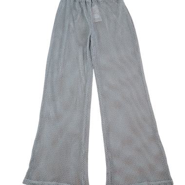Pantalón Tejido Malla Verde Claro