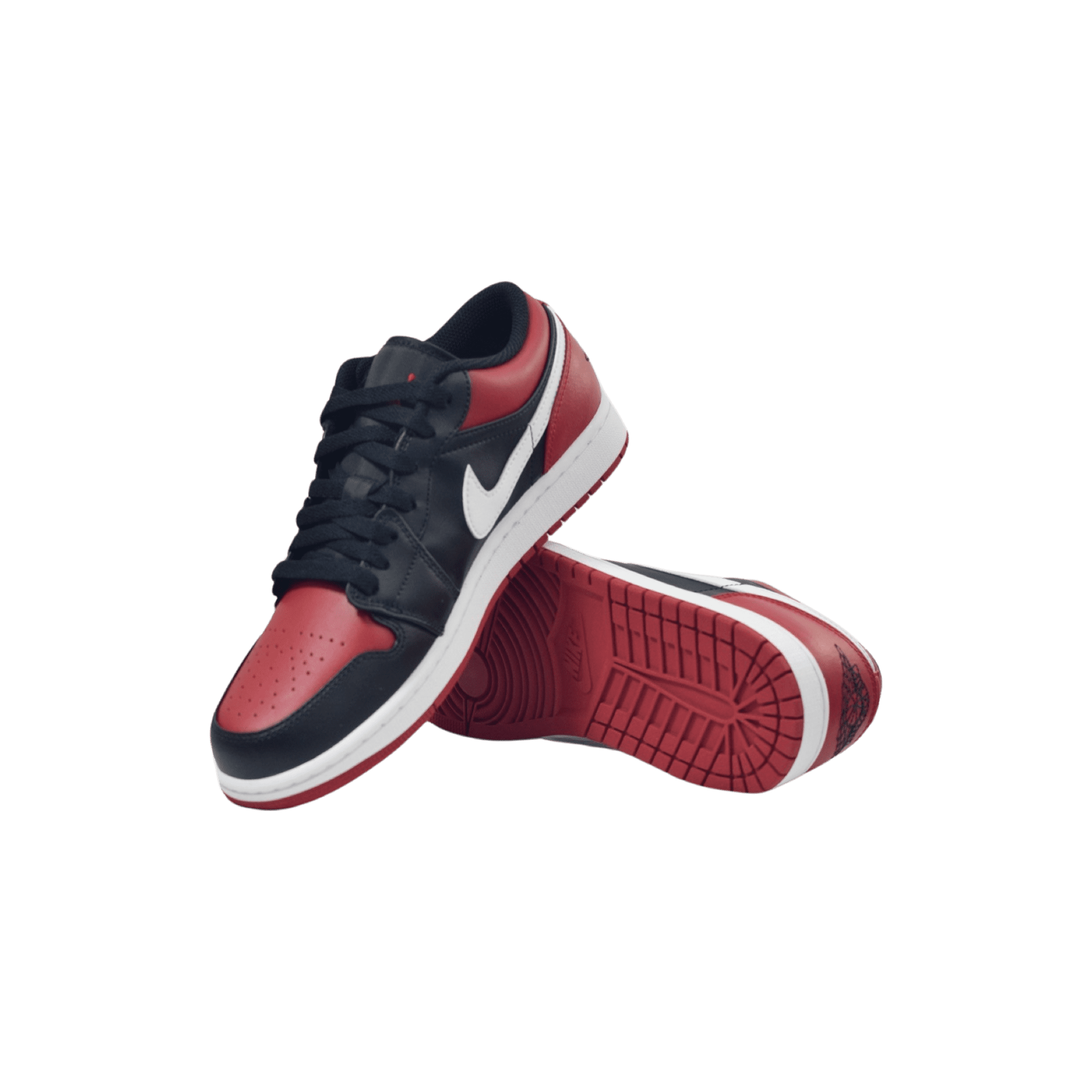 Sneakers Jordan 1' Low Bred Toe 2.0